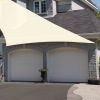 28' x 28' x 28' Triangle Sun Shade Sail for Patio Garden Backyard